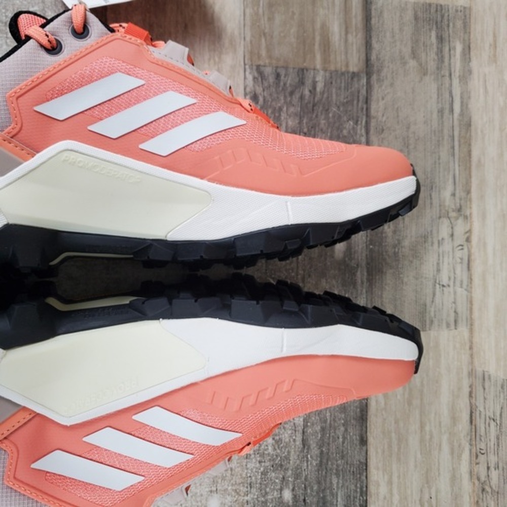 Adidas Terrex Swift R3 Womens Shoes Sz 9.5 Coral Fusion Lace-Up Round Toe - Picture 7 of 12